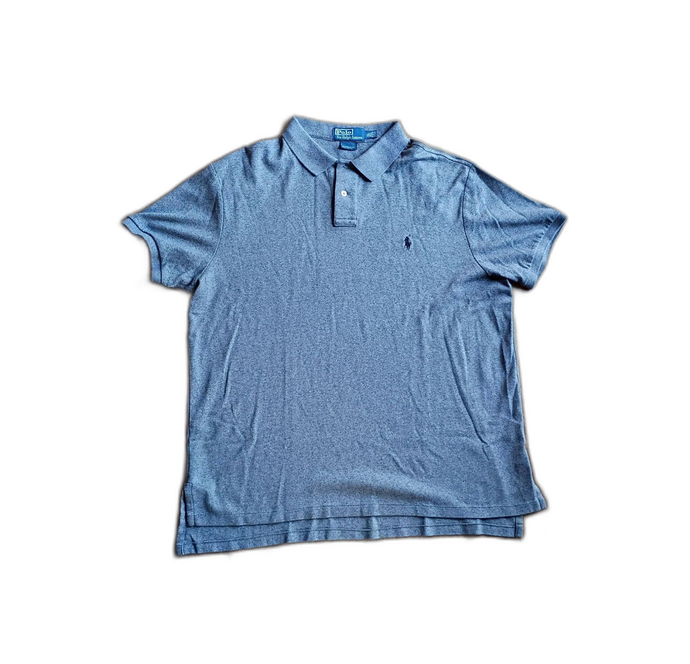 Polo Ralph Lauren Custom Fit Polo Shirt Men's XL Grey